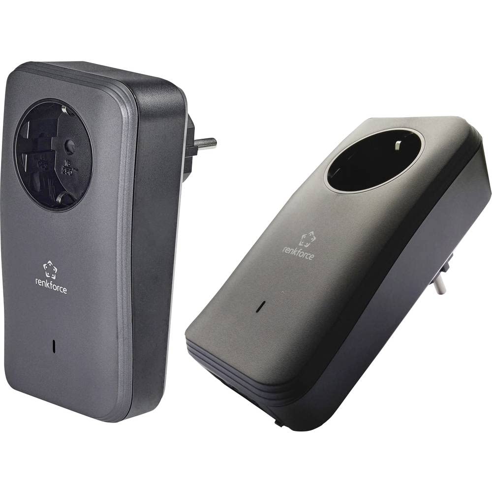Renkforce PL600D Duo Powerline - Adattatore singolo duo, 500 Mbit/s