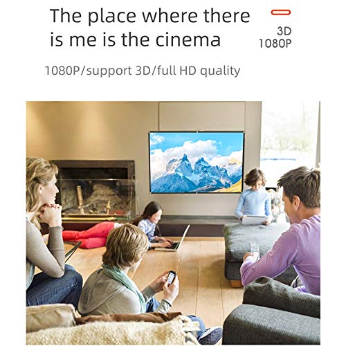 Pantalla de proyección portátil plegable para cine en casa y oficina, relación 16:9, 120 pulgadas miniatura 3