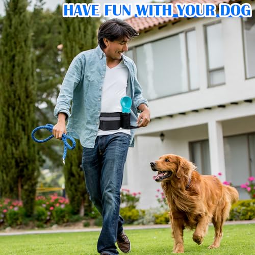 Aohyue Leckerlitasche für Hunde, Bauchtasche Hundetraining, Futterbeutel Hunde mit Kotbeutelspender, Bauchtasche für Hundezubehör, für Hundespaziergänge, Reise, Wanderung und Outdoor