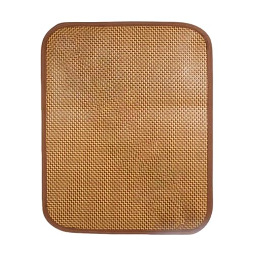Dog Cooling Mat | Pet Cool Mat | Cooling Pad for Dog | Washable Natural Straw Blanket, Puppy Bed Pet Supplies for Large Medium Small Breeds Floor Kennel Crate Car Seats