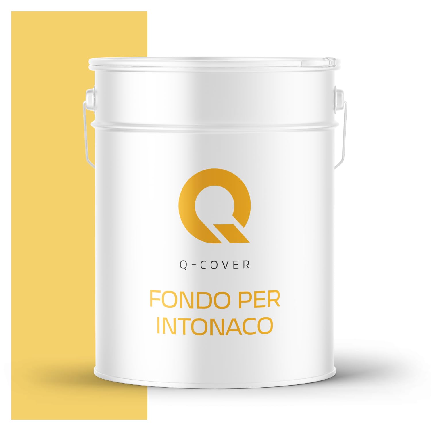 Primer per intonaco 15 kg Giallo limone | Fondo aggrappante per interni ed esterni | Primer speciale senza solventi | Base per intonaco, intonaco graffiato e facciata