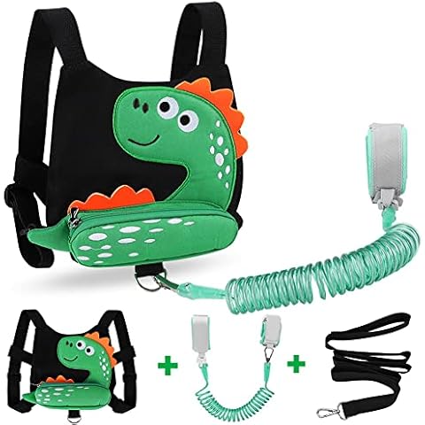 Accmor 3-in-1 Toddler Harness Leash + Anti Lost Wrist Link Cover