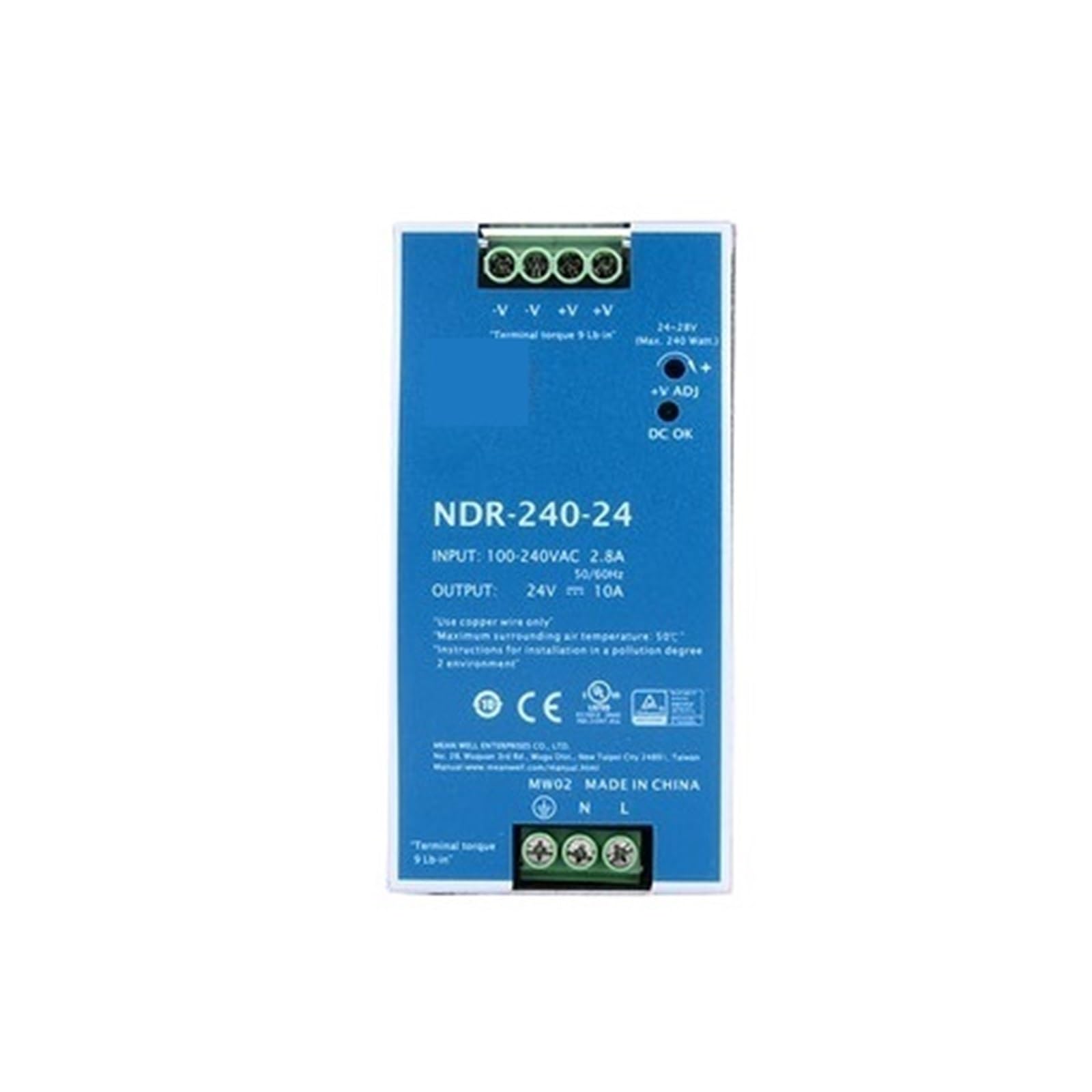 BALYDLUL NDR-240-24 24/48 240W single group output(NDR-240-48V)
