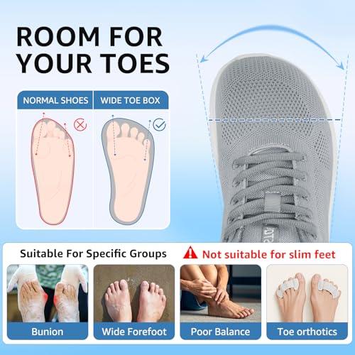 Image of STQ Wide Toe Box Walking Shoes Women Orthopedic Swollen Feet Diabetic Tennis Running Sneakers for Plantar Fasciitis Arch Support Bunions