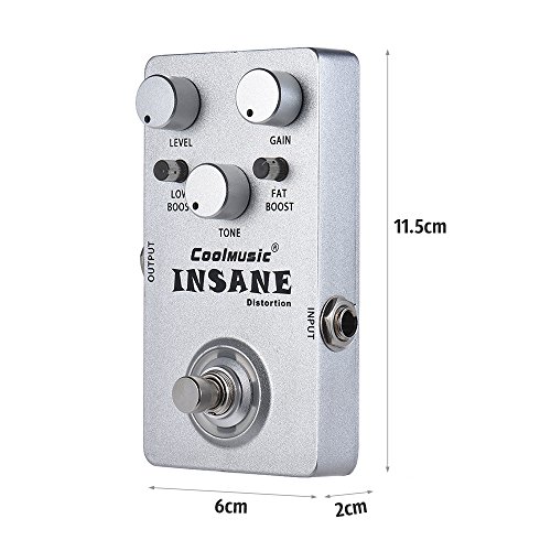 SHUIYUE Pédale d’effet de Distorsion pour Guitare électrique True Bypass Full Metal Shell,California Pédale d’effets… - Les Beatles, Paul McCartney, John Lennon, RIngo Starr, George Harrison SHUIYUE Pédale d'effet de Distorsion pour Guitare électrique True Bypass Full Metal Shell,California Pédale d'effets… – Image 8