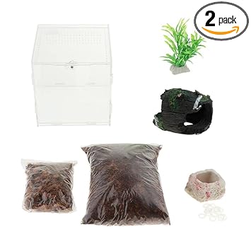 GIANTE Reptiles Amphibians Habitat Terrarium Vivarium Tank Breeding Box Bucket