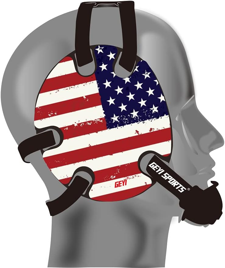 Wrestling Headgear with American Flag Wraps(Adult)