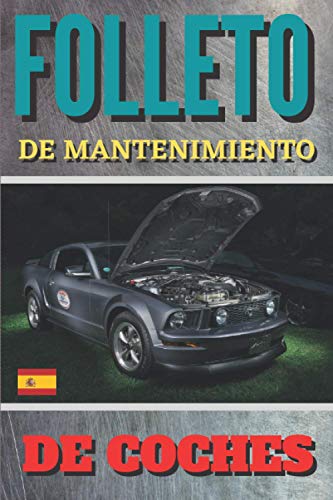 Folleto de mantenimiento de coches: 101 páginas de folleto prellenado. Papel rayado blanco "X 9" / Folleto de mantenimiento de coches: 101 páginas de folleto prellenado. Papel rayado blanco "X 9" /