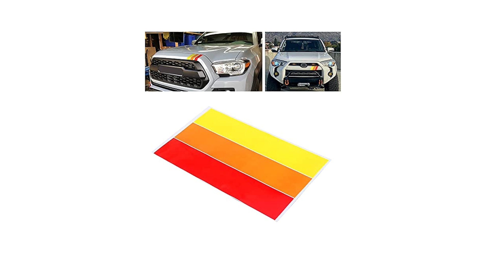 Amazon.com: MOCHENT 2 Pcs Classic Retro Tri-Color Stripe
