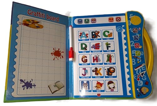 Image of Study Book, Intellectual Learning, Parent-Child Interaction, Letters, Animals, Vehicles, Numbers, Relationships, Musical Instruments