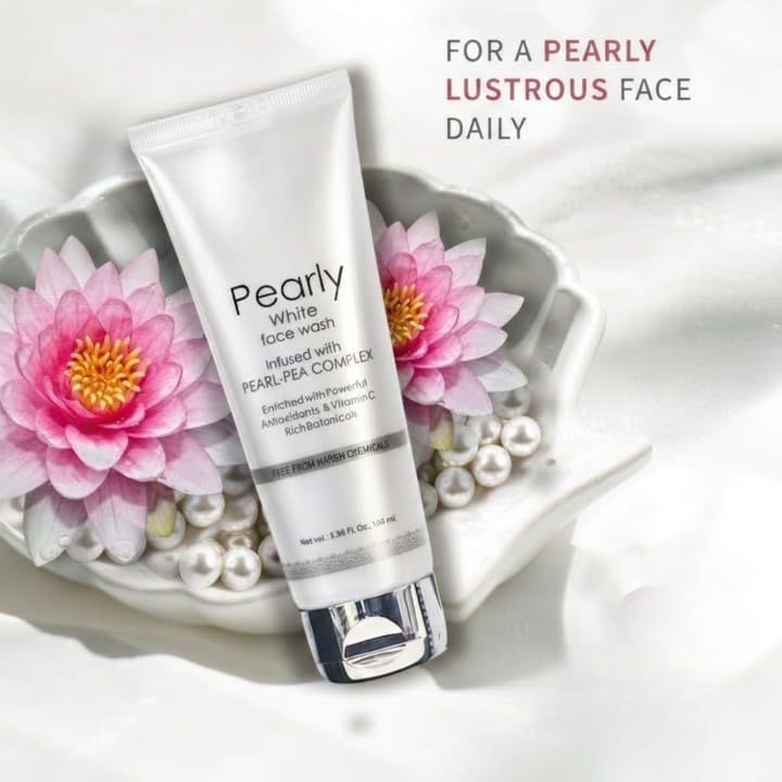 Amazon.com: Pearly White Face Wash for Glowing & Radiant Skin
