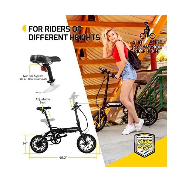 SWAGTRON Swagcycle EB5 Series Aluminum Folding Ebike 2021