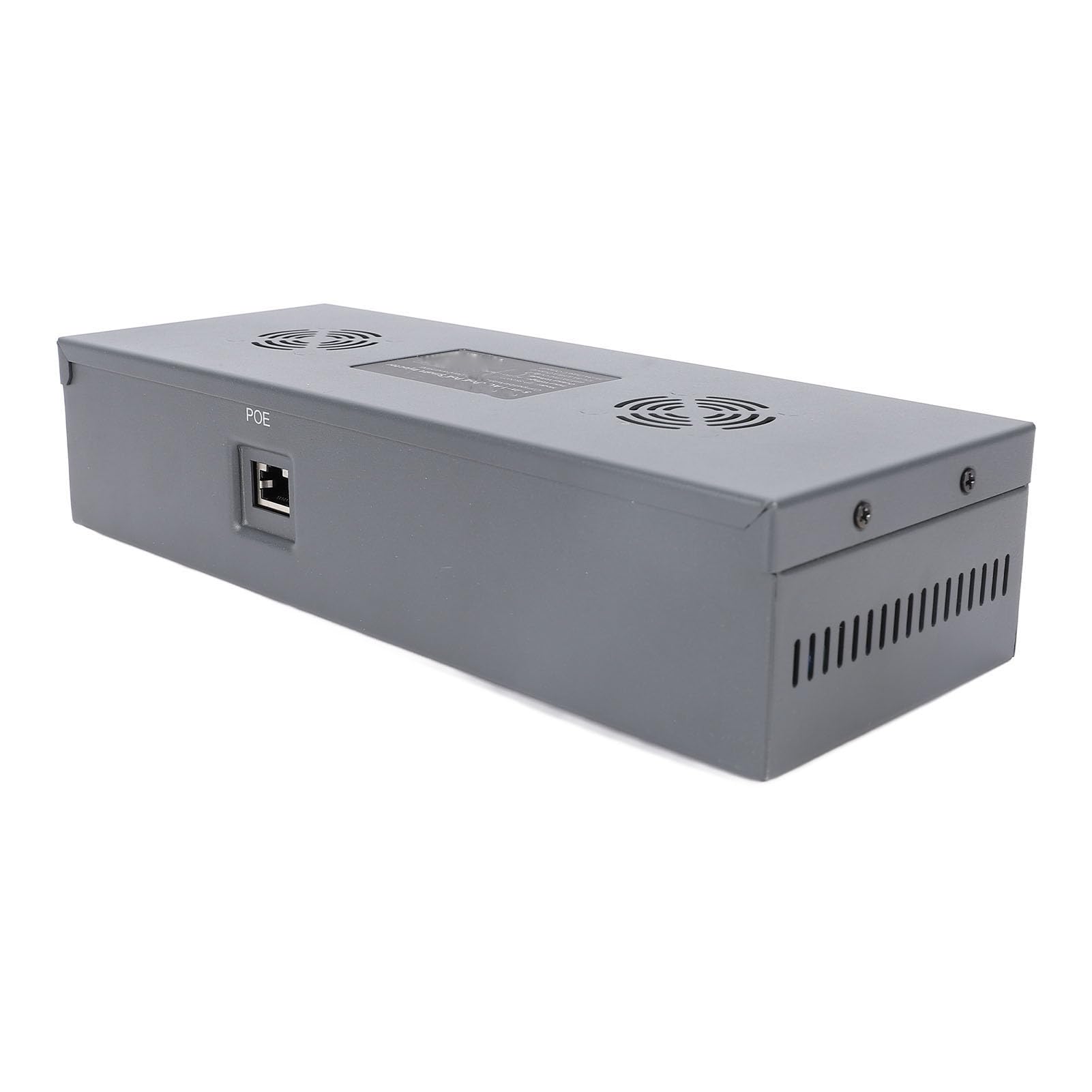 Generic Zestaw Gigabitowego Iniektora PoE 150 W Zapewniający szybką wydajność Sieci Rozdzielacz GigE PoE do Anten Mini Antenowych (wtyczka UE)