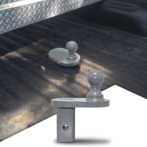 GNXA4085 Gooseneck Ball Extender Heavy Trailer Hitch for B&W Trailer Hitches Turnoverball Gooseneck Hitch Extender 4 Inches Offset 20000 lbs GTW/ 5000 lbs VTW 2-5/16 Inch Diameter Ball