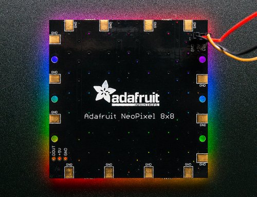 NeoPixel NeoMatrix 8x8-64 RGB LED