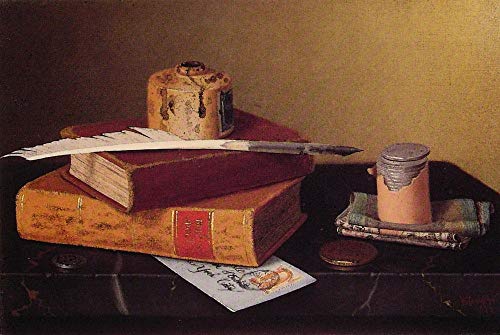 Peinture à l'huile fait main de William Harnett pour mur vide