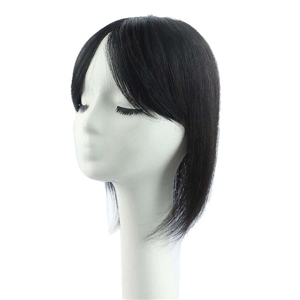 Extensions de cheveux humains à clips pour masquer le manque de volume avec frange