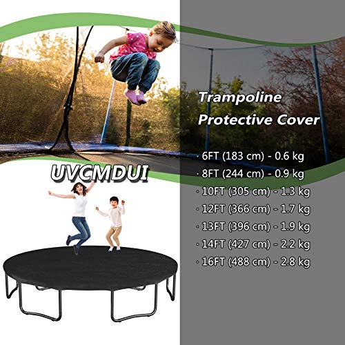 Bâche trampoline 2,4 m résistante aux intempéries et rayons UV