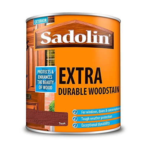 Sadolin 1 Litre Extra Durable Woodstain Teak
