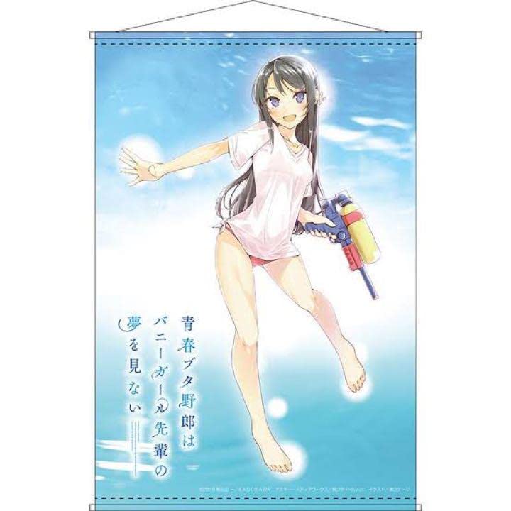 Amazon.co.jp: 青ブタ B2タペストリー 桜島麻衣 ver.2 水着 - : おもちゃ