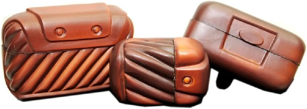 Jedi Pouches Set of 3 Only Accessories Pouch, Brown, One Size