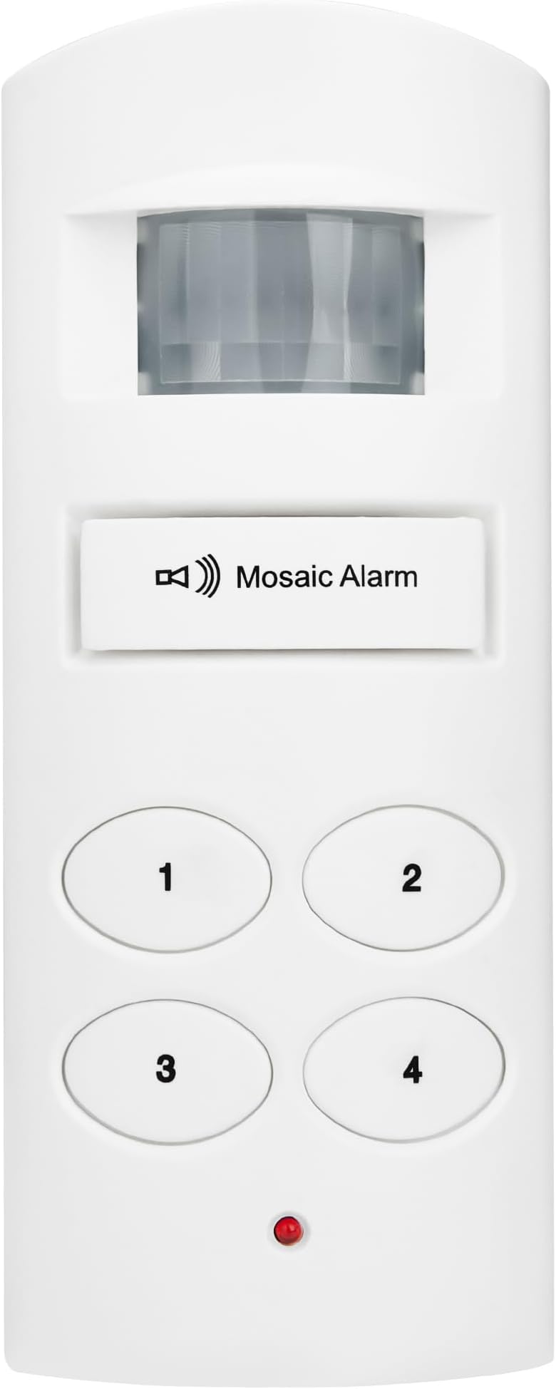 Loud 135db Keypad Motion Sensor Alarm Siren for Garage, Shed. Portable Cordless Battery Operated Travel PIR Motion Detector Alert. Indoor USB DC Powered Infrared Home Security System for Door, Window