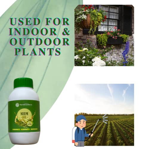 The Good Garden Co. Water Soluble Neem Oil for Plant 250ML 100% Pure Natural (8.4 Oz) - Thumbnail 6
