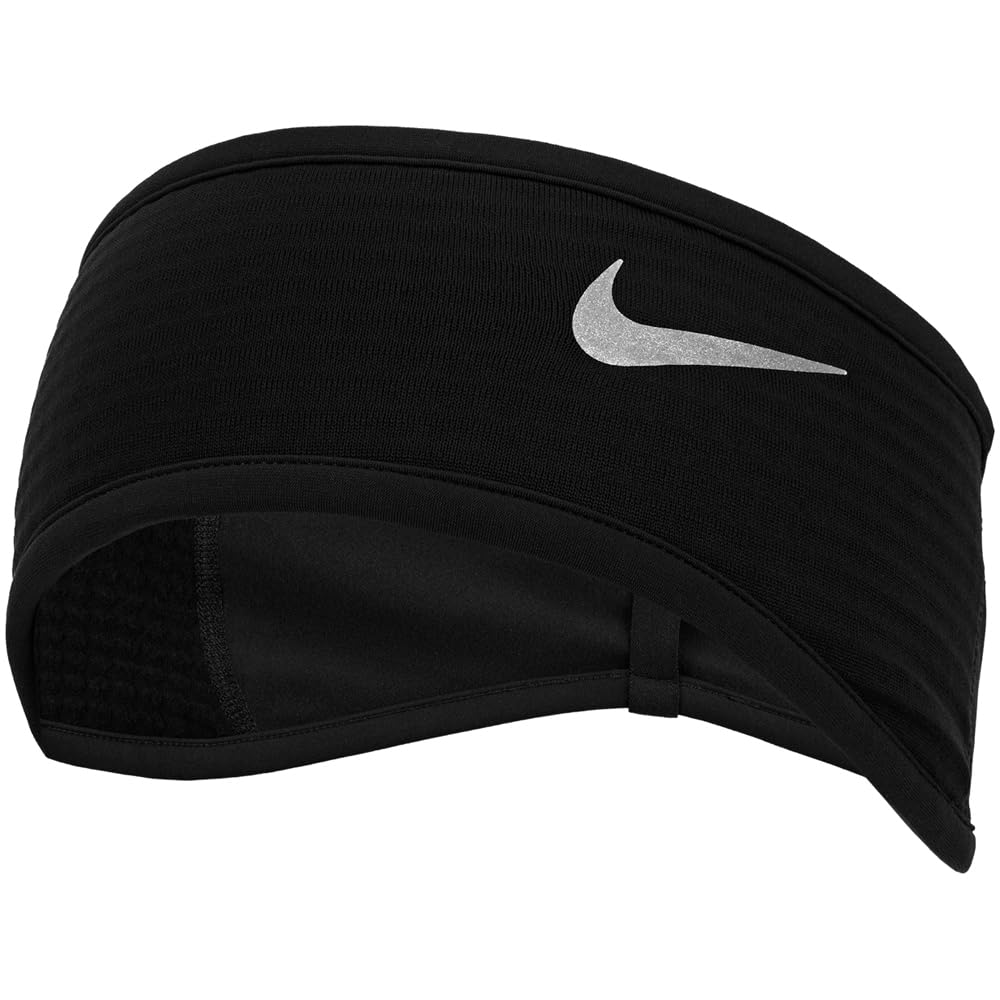 Nike Therma-​Fit Sphere Bandeau pour homme Black/​Silver One Size