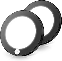 Vista 10 de Brightever Lámpara de Techo con Sensor de Movimiento de 7 Pulgadas Cableada, 15W 1500LM Lámpara de Techo Empotrada, Ultra Delgada 0.67 Pulgadas