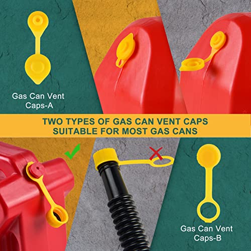Gas Can Spout Replacement Gas Can Spout (3 Sets - Black) For 1/2/5/10 Gal, Easy To Install, Durable, Replacement Of Old Tanks Includes Nozzle, Vent Caps, Rubber Gasket, Drill Bits, Auxiliary Base Cap #TOP4