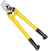 Vista 1 de Cortador de cable resistente de 18 pulgadas con mango largo, cortador de cable de acero al carbono endurecido para cable de aluminio, alambre