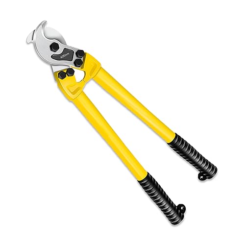 18 Inch Heavy Duty Cable Cutter with Long Handle, Harden