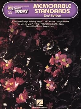 Sheet music Memorable Standards E-Z Play Today Volume 33 Book