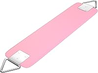 Vista 11 de AGPTEK Asiento de columpio, 30.4 x 6 x 0.27 pulgadas, columpio de patio para niños y niñas y adultos con anillo triangular de metal, rosa