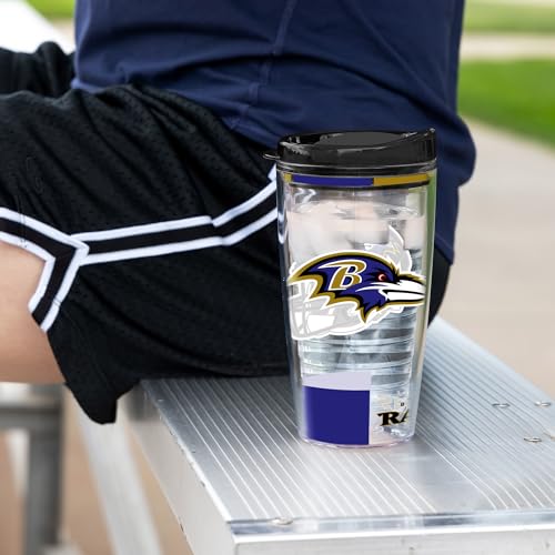 Image of Rico Industries NFL Football Double Wall Classic 16oz Or 20oz Tritan Tumbler W Lid