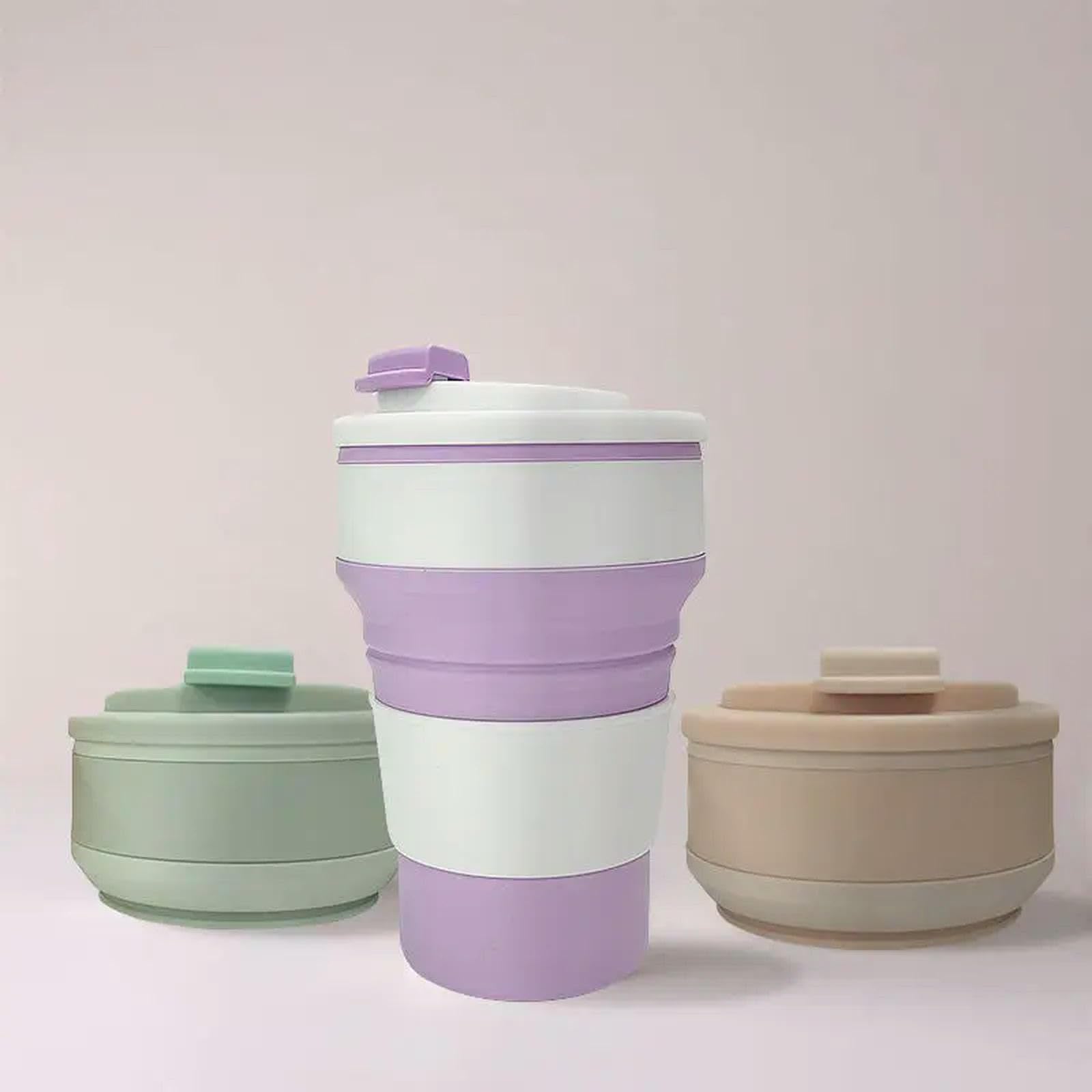 La Tasse Tasse De Sport Tasse Pliante Café Pliable Silicium Pliable De Voyage en Silicone en Silicone