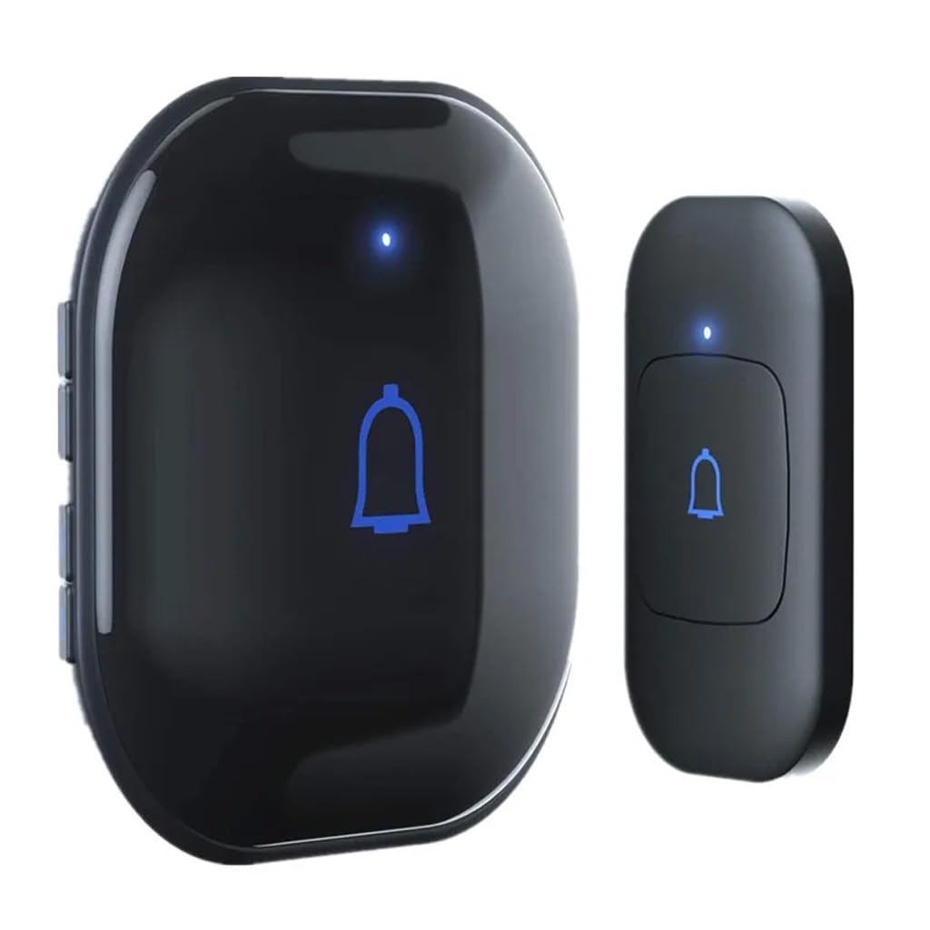 Mobygkfy D Home Oorbell Waterproof 300M Outdoor Smart Oor Bell Chime Kit With Le Flash Welcome Receiver