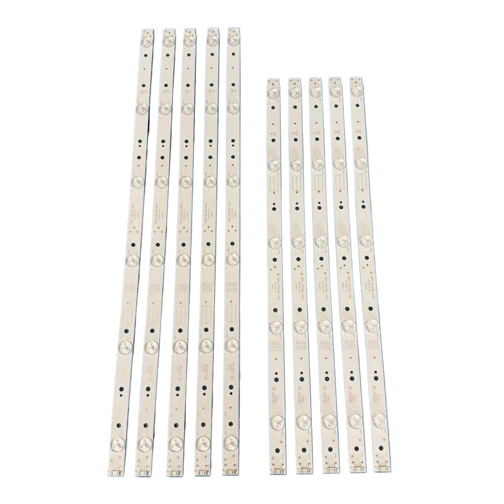VabrZTkpg LED Backlight Strip Compatible with 55L3650A(5pcs Set for 1 TV)