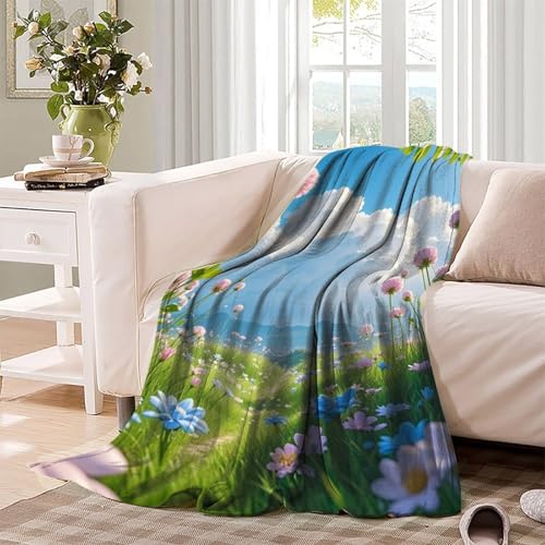 Couvertures microfibre moelleuses finitions soignées plaid Countryside Views - 4