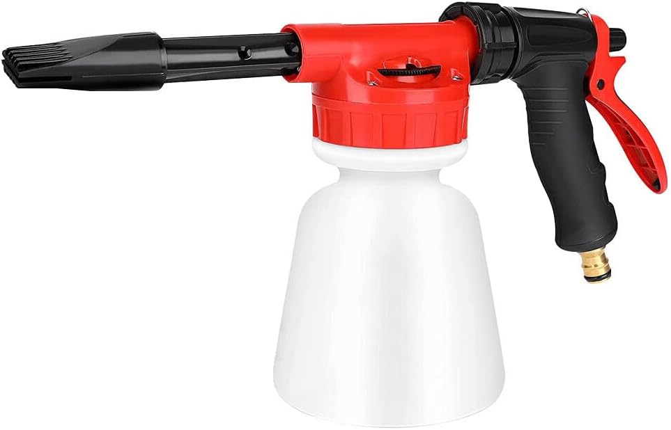 1L High Pressure Car Wash Snow Foam Gun Washer Lance Hose Pipe Soap