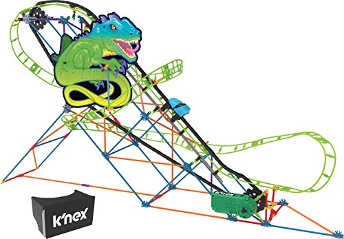 K'nex Thrill Rides – Twisted Lizard Roller Coaster Building Set – 403 Piece – Ages 9+ Building Set (Amazon Exclusive) #TOP3