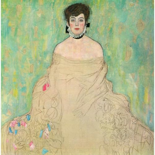 Klimt Amalie Zuckerkandl toile roulée décoration murale 61x81
