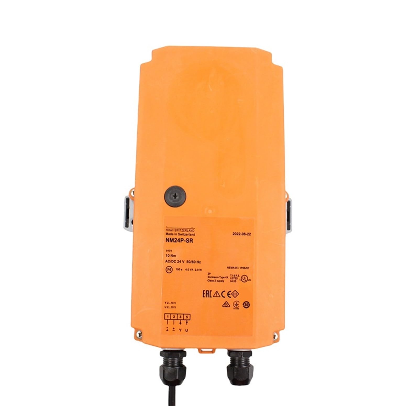 BFSYDLUJ NM24P-SR Rotary damper actuator modulating 10NM AC/DC24V CE IP66/67