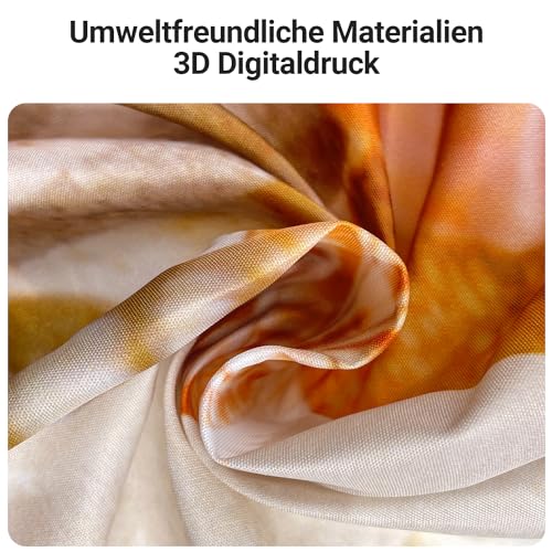 Lerores Shower Curtain, 120 x 200 cm, Sea Blue, Weighted Hem, Anti-Mould Textile, Water-Repellent - Image 4