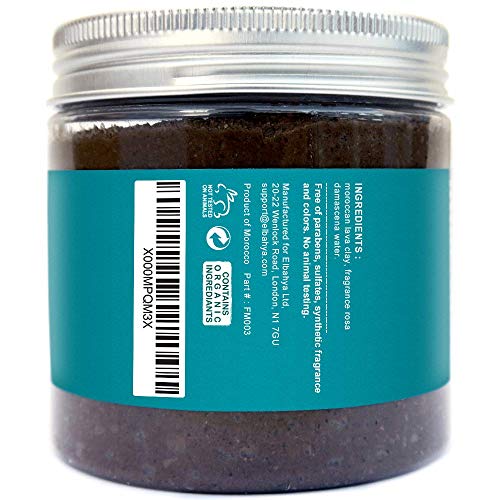 Elbahya marocchino Ghassoul Argilla Maschera con