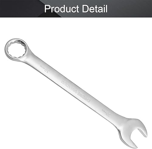 Miniatura 4 de Utoolmart Llave combinada de 12 puntos, 1.181 in métrica 12.520 in  12.5 pulgadas de longitud, 1 unidad
