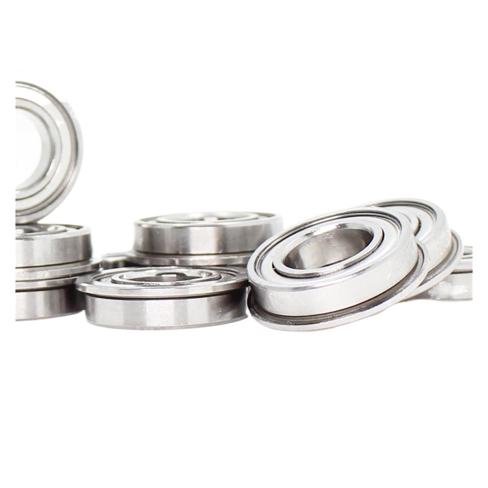Lager, F6901ZZ Flanschlager 12x24x6 mm ABEC-5 4PC Dünnschnitt-Flanschlager F6901 Z ZZ Kugellager Verschleißfestigkeit