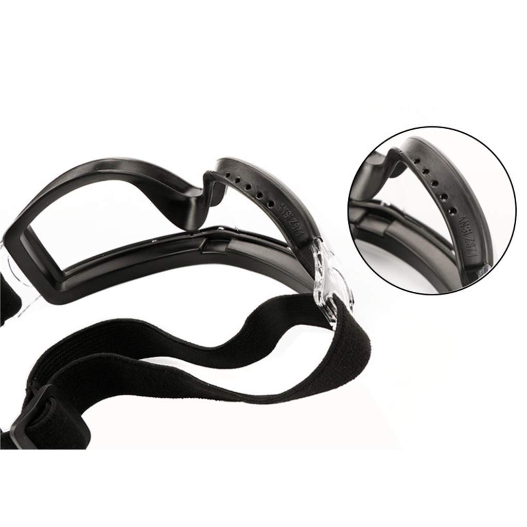 Gafas de Seguridad - Cubregafas Protectoras | Lentes de Seguridad antivaho | para Laboratorio, Agricultura, Industria (5 PCS)