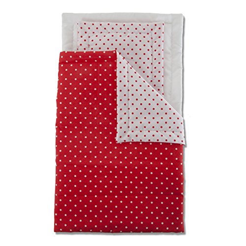 Preisvergleich Produktbild Micki 10.2151.00 - Bettwäsche für Puppenbett, gepunktet