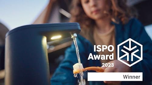 Miniatura 7 de Dometic GO - Grifo de agua de hidratación, operación de un solo toque con luz LED y base magnética, dispensador de agua portátil y autoalimentado